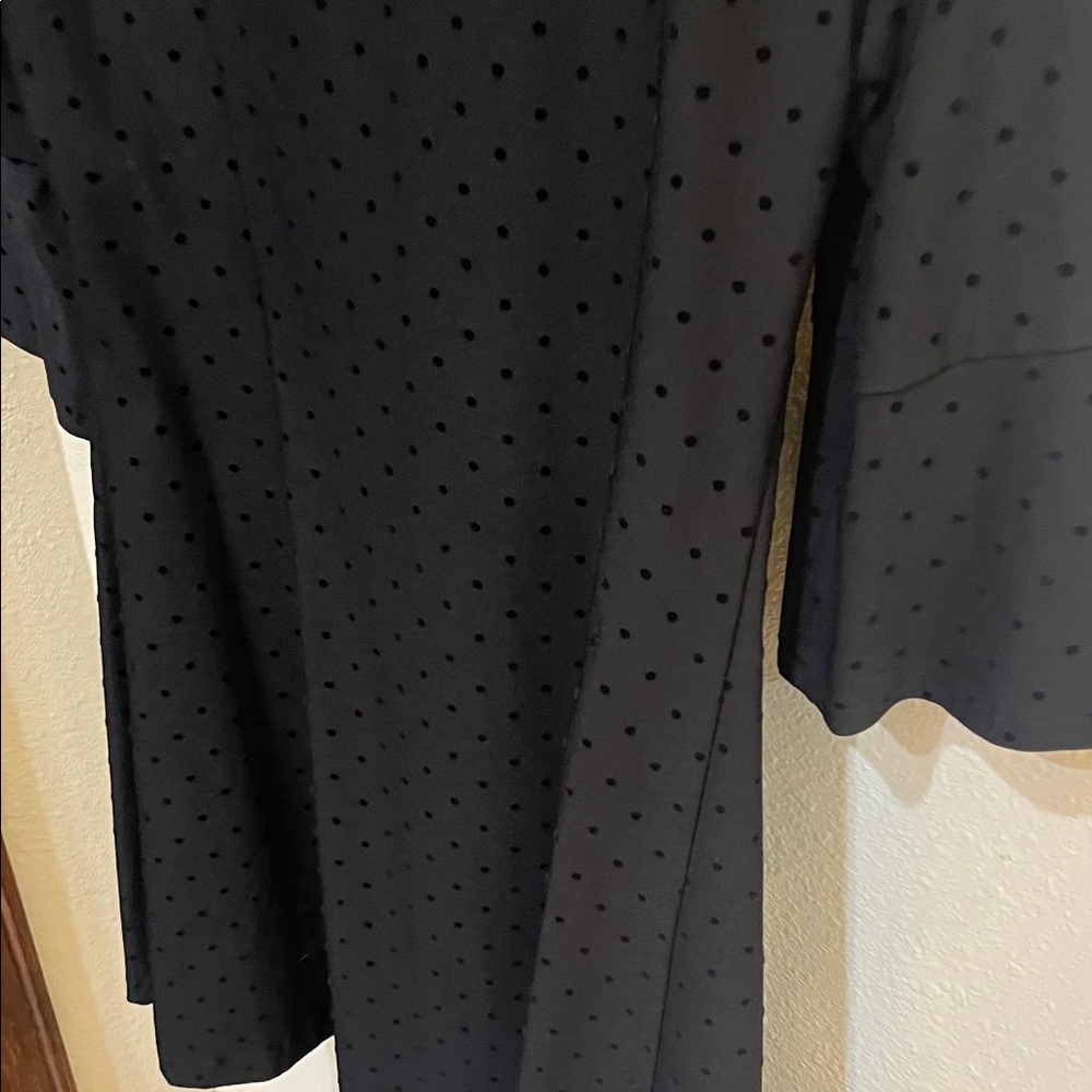 Joseph Ribkoff Black Long Coat - Picture 6 of 14